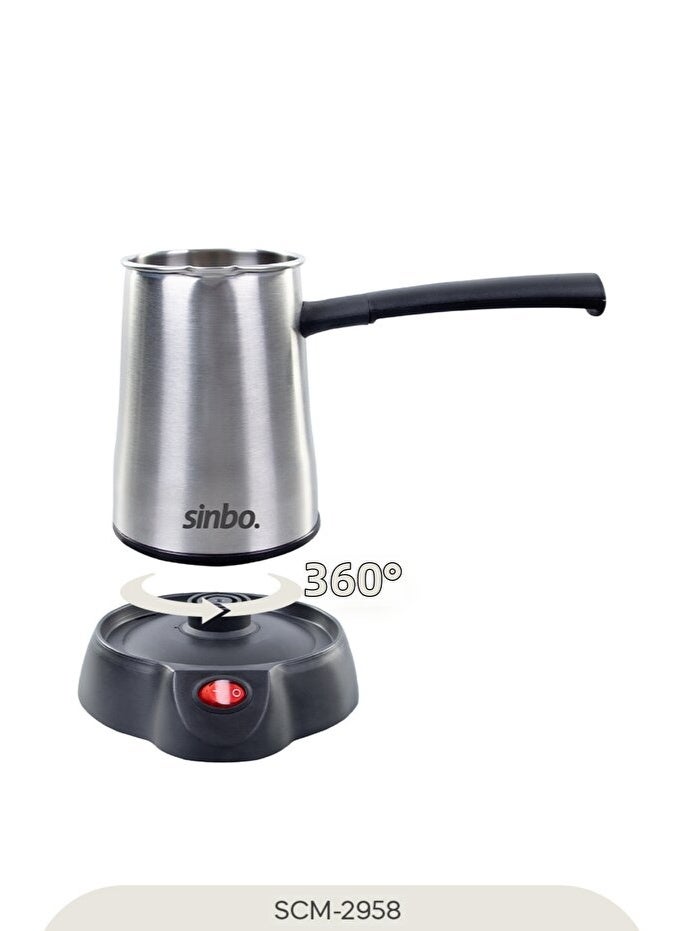 Sinbo Scm-2958 Inox Electric Coffee Pot - Image 4